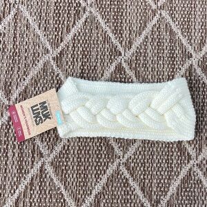 Muk Luks Women's Ivory Knit Headband
